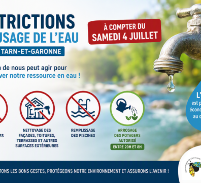restriction eau